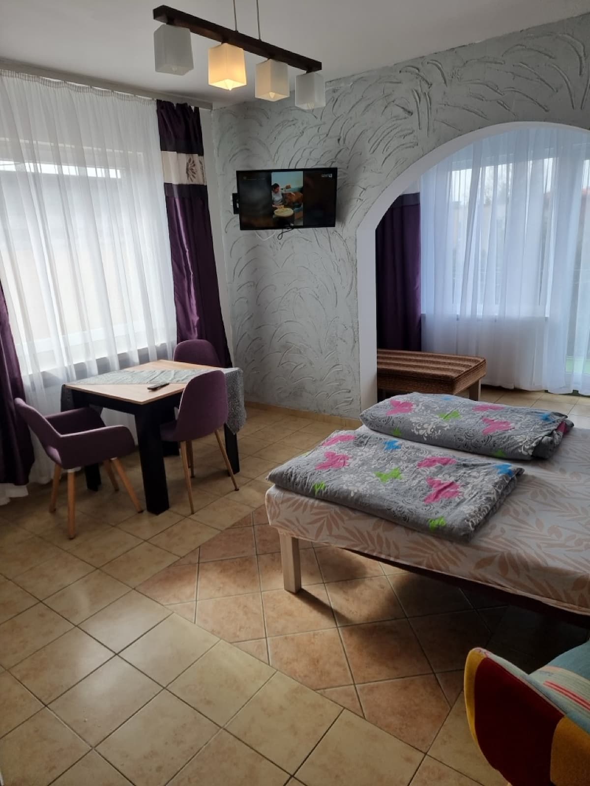 Pokój z balkonem
