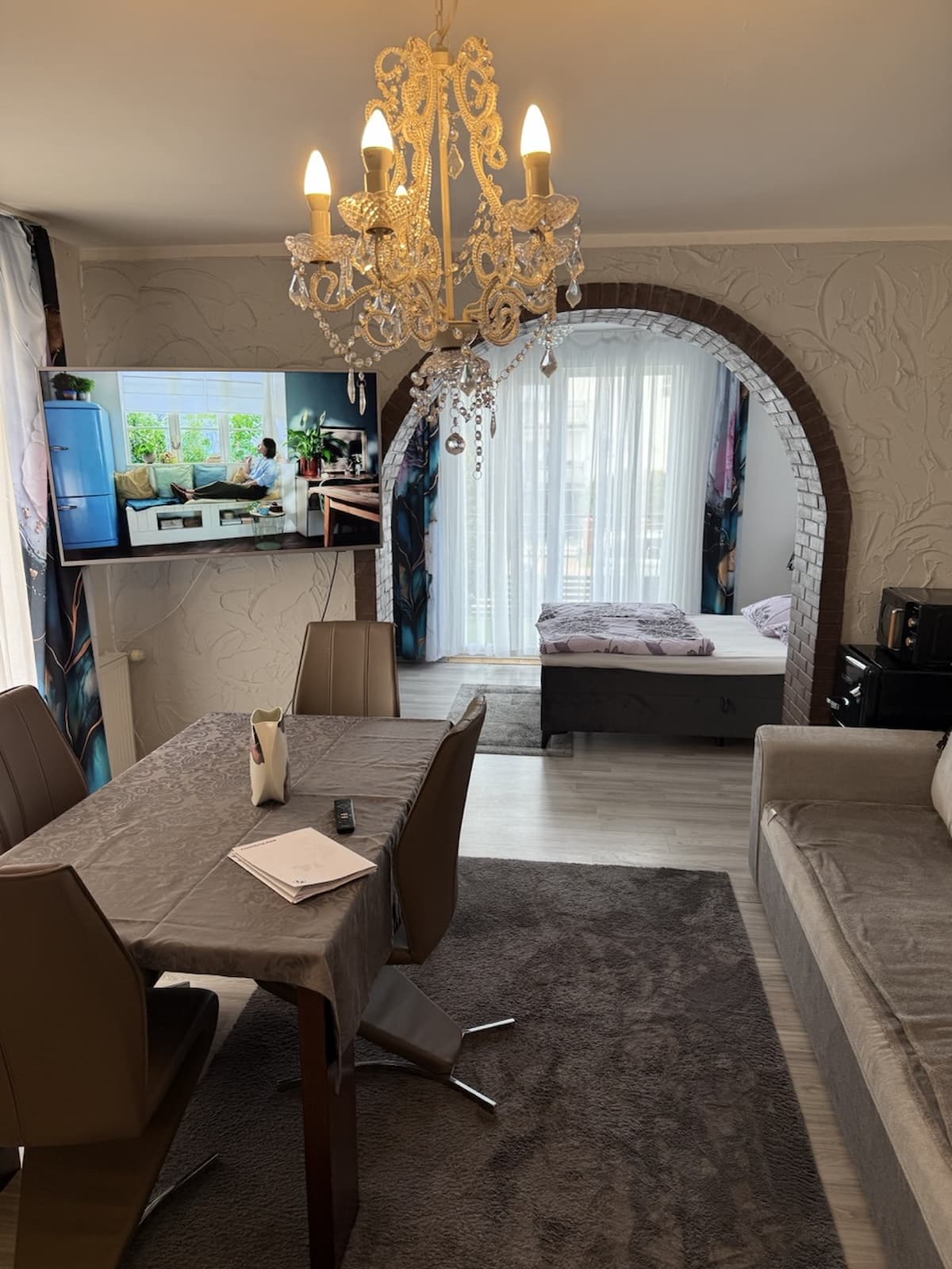 Przestronny salon